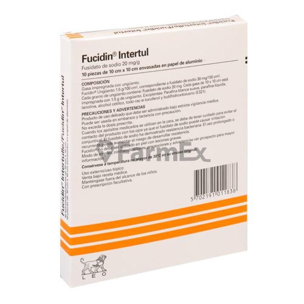 Fucidin Intertul 2 % x 10 apositos ANDROMACO